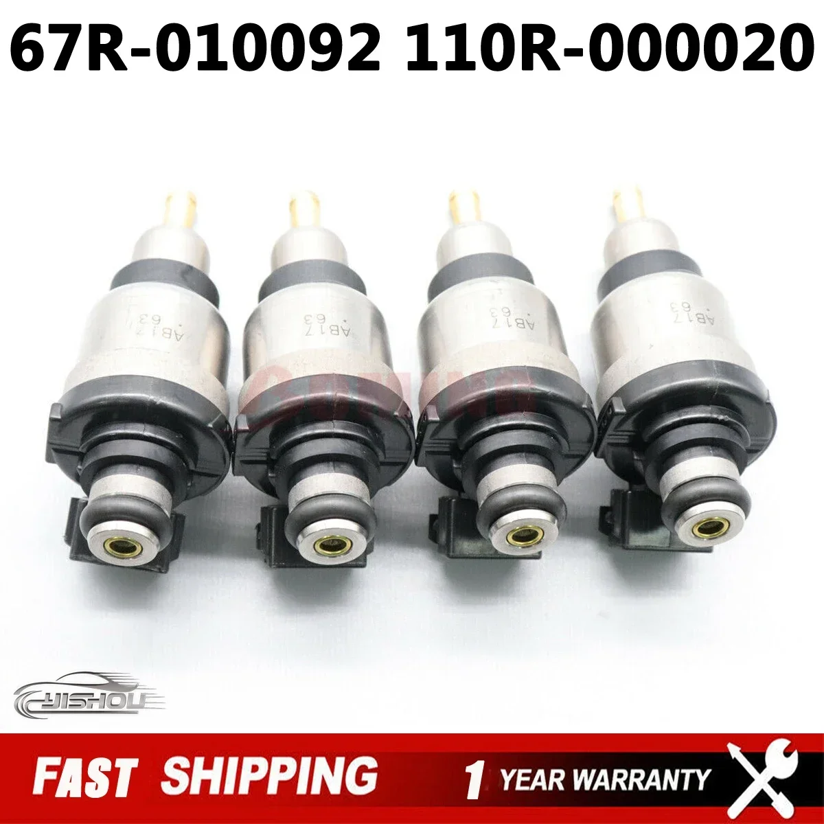 4PCS Car Fuel Injectors Nozzle 67R-010092 110R-000020 Fit For LPG/CNG Class 2 110R000020 67R010092