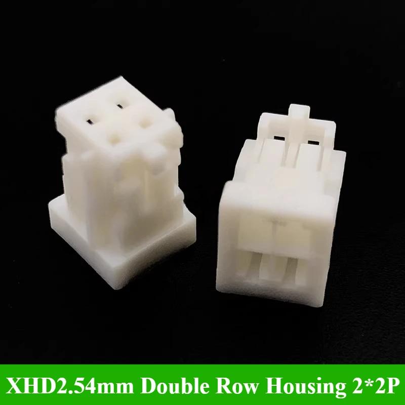 30/50Pcs/lot XHD2.54mm Double Row Housing 2*2P/3P/4P/5P/6P/7P/8P/10P Pitch 2.54mm Housing+Terminal DF1B Connector