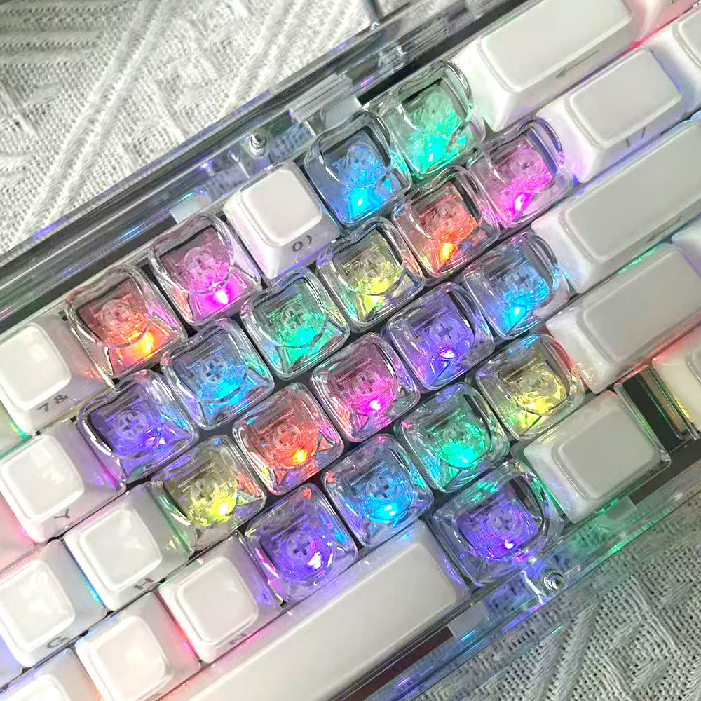 

Кейкапы Love Shape Love Keycap, профиль OEM, материал PC, 21 клавиша, индивидуальная адаптация для Wooting