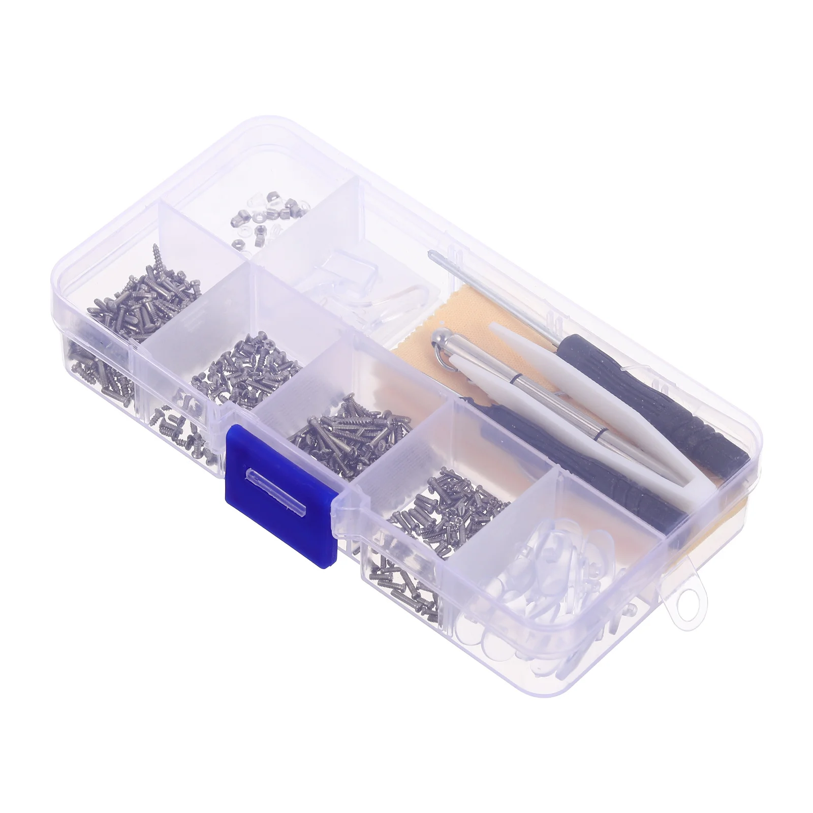 

1 set 1 Set Of Stainless Steel Glasses Repair Tools Portable Screwdriver Kit For Eyeglasses Repairing Professional Accessories