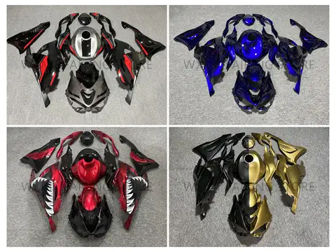 ABS 오토바이 사출 몰드 페어링 키트, 닌자 ZX-6R 2024 zx-6r 636 zx6r 2024 차체 풀 페어링 키트, 신제품