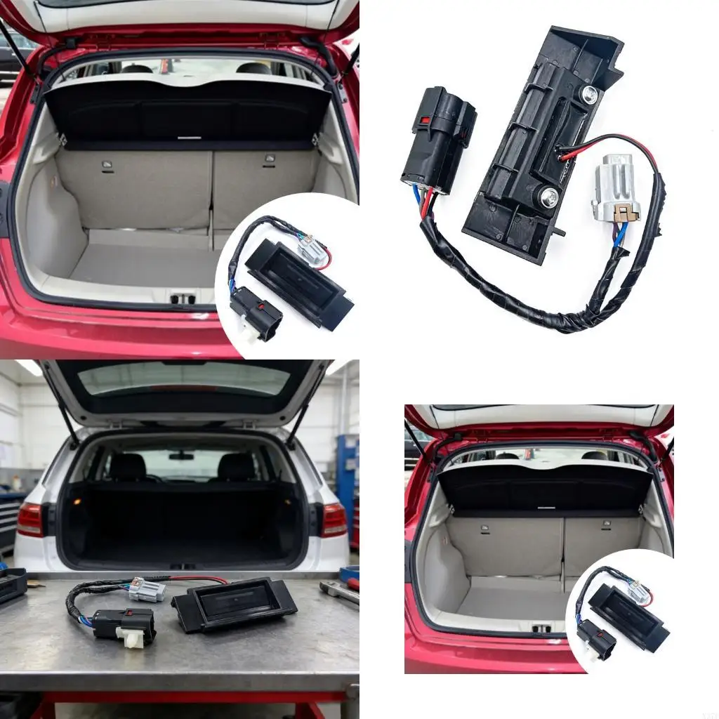 

Tail Gate Outside Door Handle Switches Assembly 817201Y021 Tailgate Handle Button X37F