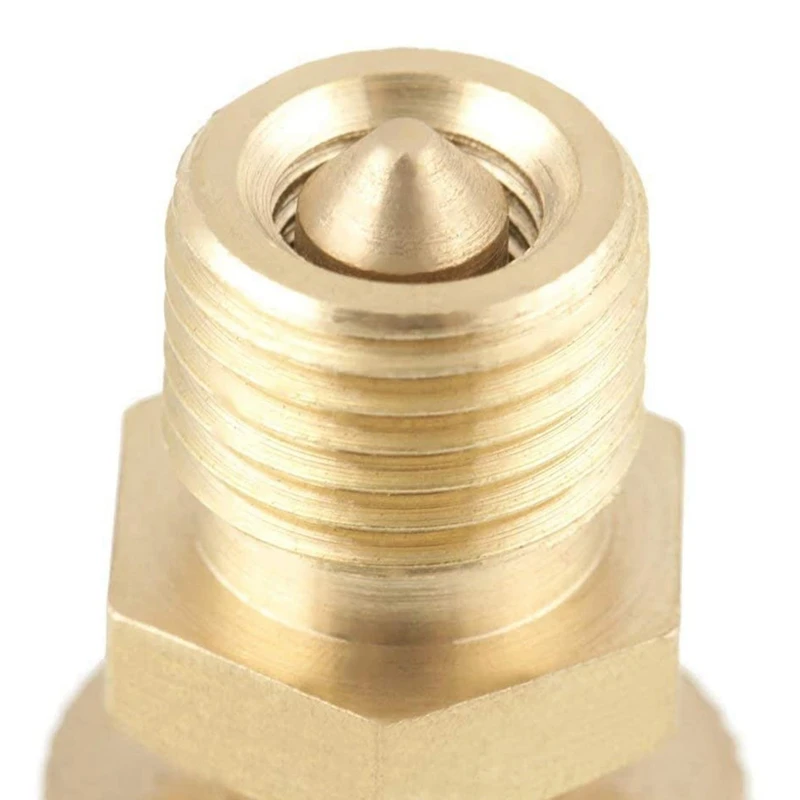 65MPA Exhaust Screw Quick Ventilator Exhaust Valve Breather Brass High Pressure Pump