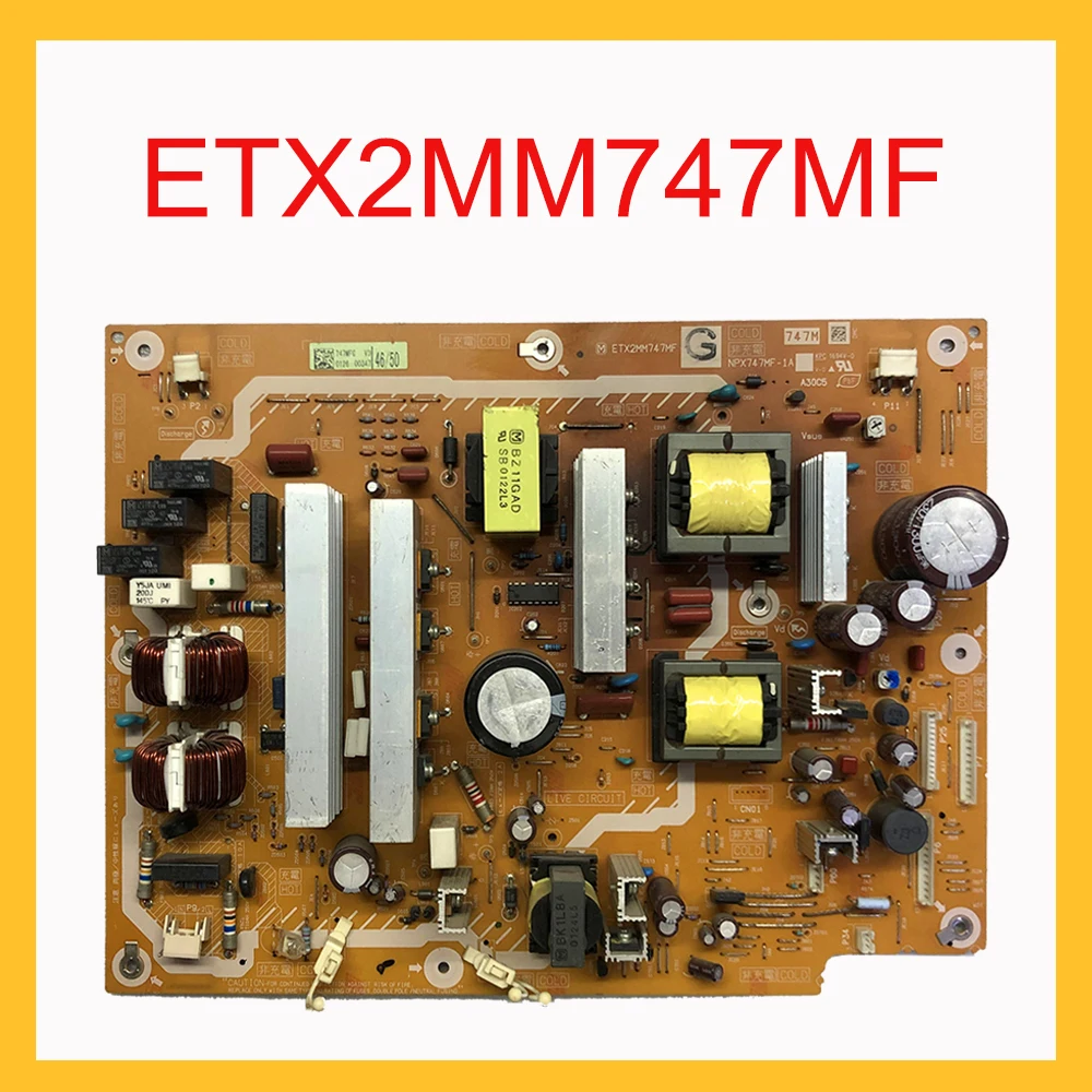 

ETX2MM747MF NPX747MF-1A Оригинальная плата питания со значком карты для телевизора TH-P50S10C TH-46S10C Плата питания