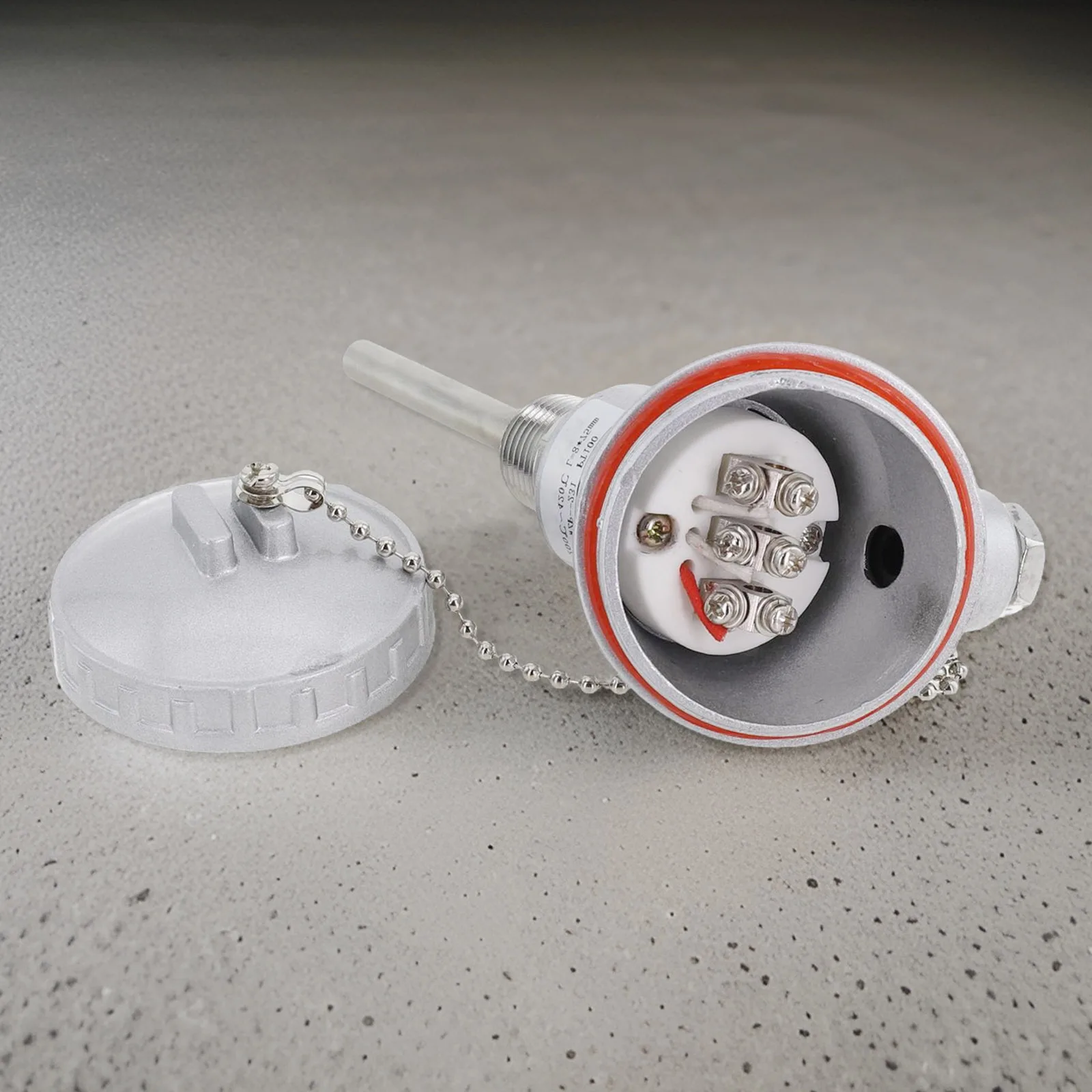 RTD PT100 Sensor Probe Measuring Accessories Silver Anti-corrosion Electrical Equipment Stainless Steel Practical