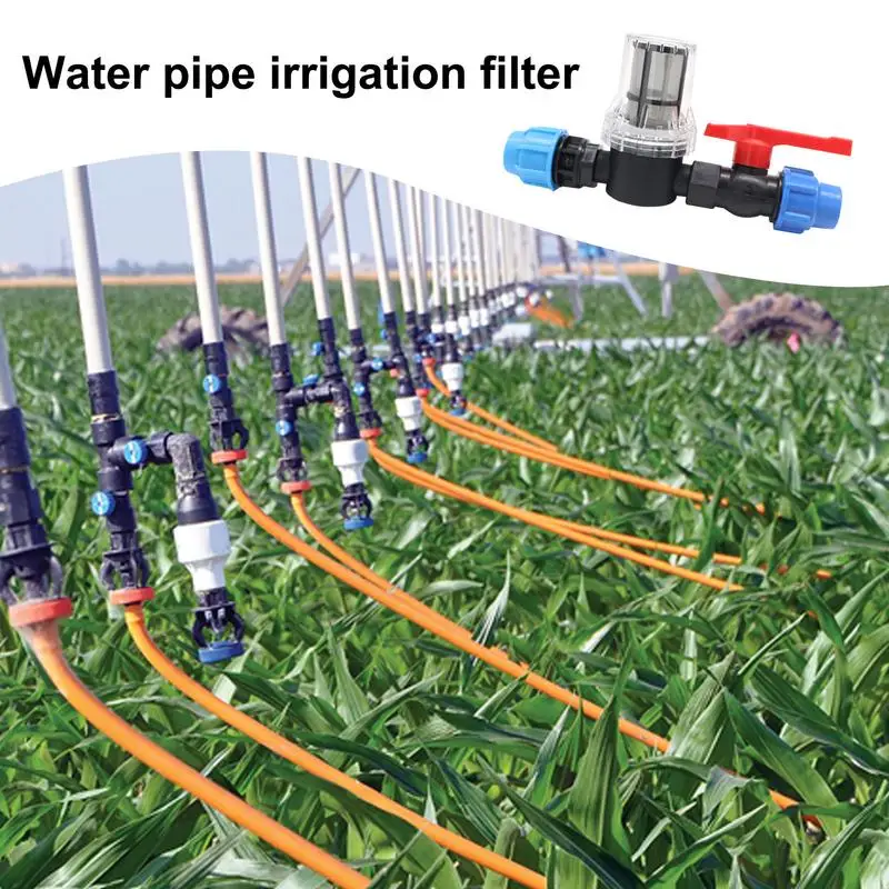 Barbed Tee Straight Valves Drip Irrigation Valves Automatic Irrigation Accessories Multiple Sizes Switches Valve Shut Off On