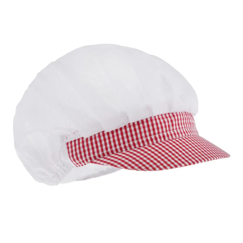

Women Chef Hat Breathable Mesh Kitchen Cap Professional Cooking Headwear for Catering Workshop Use