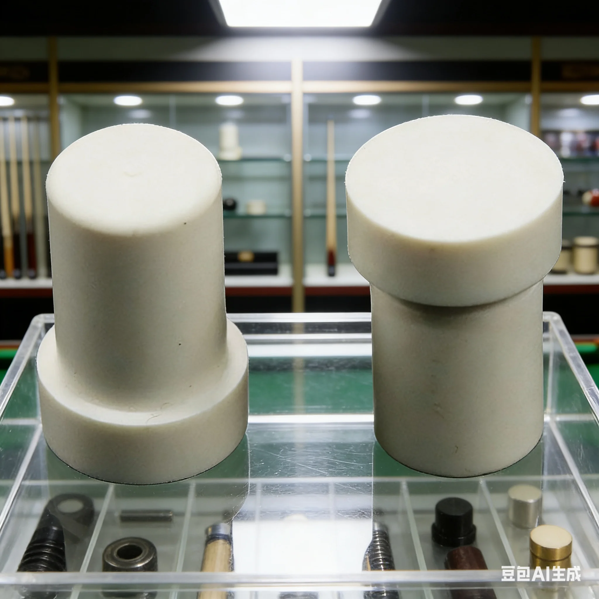 

1PC 13.3mm White Billiard Cue Ferrule Unthreaded ABS Plastic For Juma Ferrule Snooker Cue Repair Tool Billiard Accessories