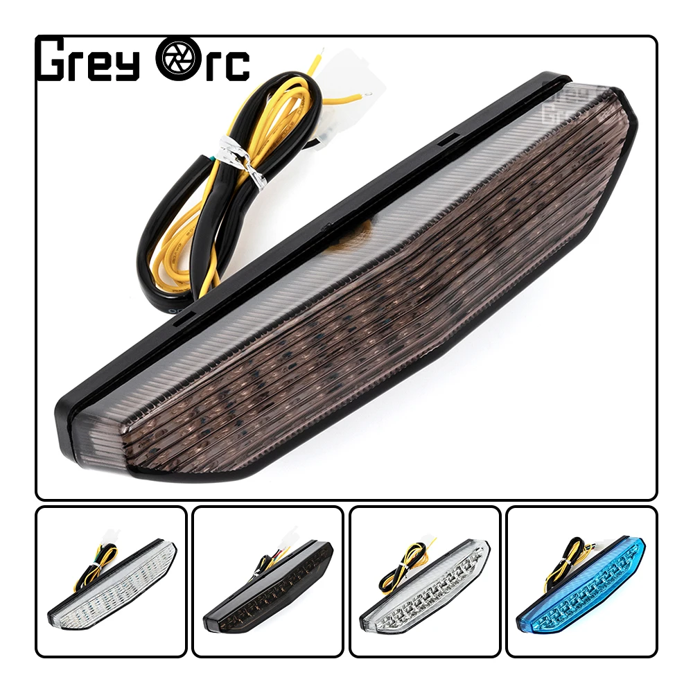 

LED Rear TailLight With Turn Signals For Kawasaki ZX-6R ZX636 ZX 6R 2007 2008 Tail Light Brake Light Motorcycle Taillamp