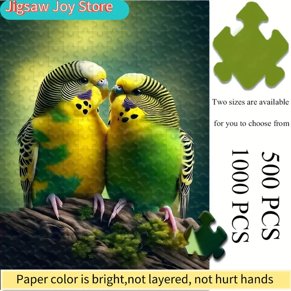 

500/1000pcs Adult Puzzle, High Quality, Relaxing Fun Family Game, Perfect for Birthdays, Christmas, Halloween, and Gifts, Best