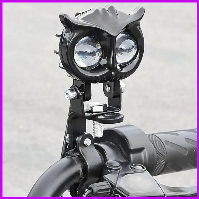 R9CC Motorcycle Handlebar Mount Headlight Extension Bracket Providing Broad View
