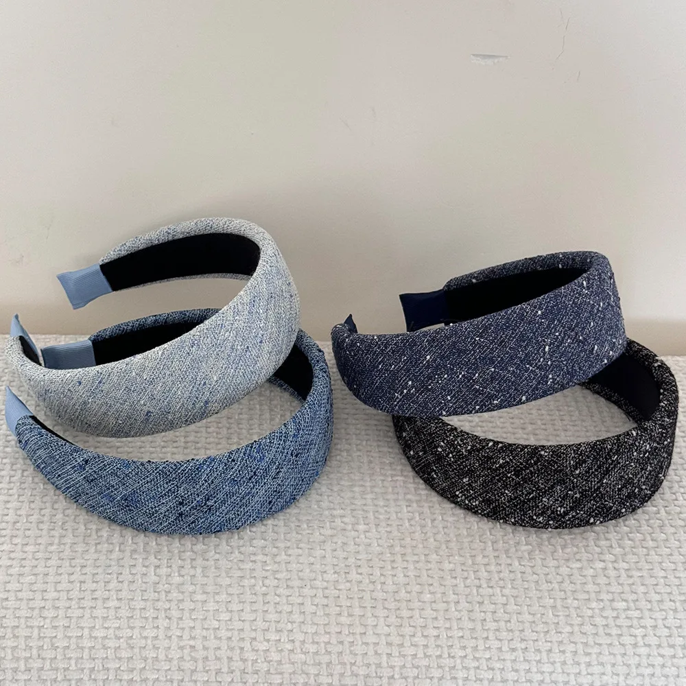 

Повязка на голову, новые осенние аксессуары для женщин и девочек, повязка для волос, обручи для макияжа, корейская ведущая мода, популярные винтажные аксессуары для взрослых, новинка kpop