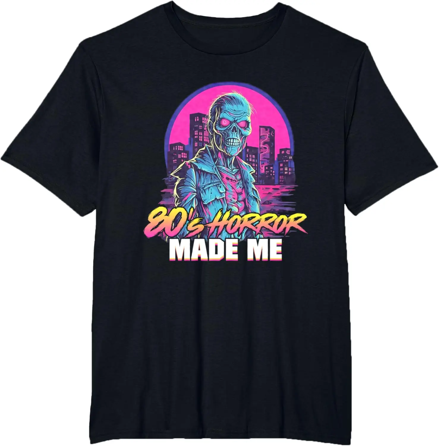 

Zombie Retro Undead Graphic Printing Summer Luxury Brand Pure Cotton Men's and Women's T-shirt Short Sleeve Street Fashion