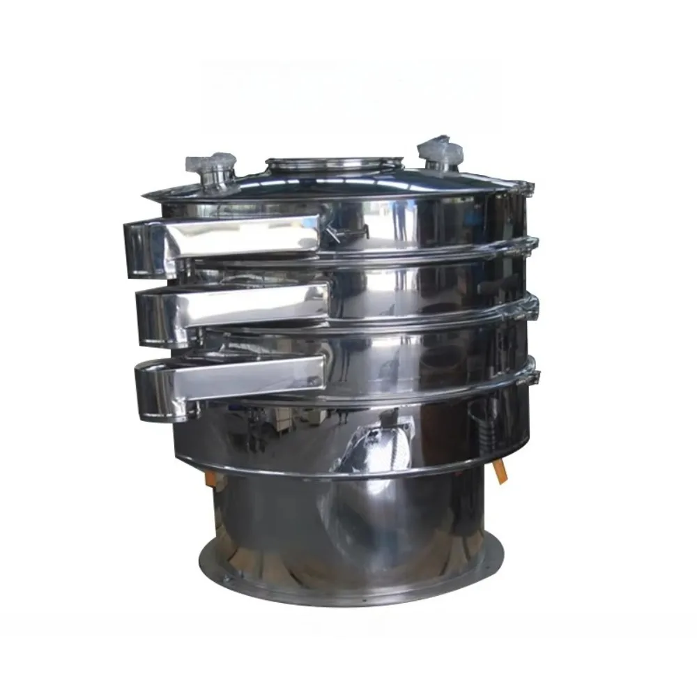 شاشة اهتزاز دوارة عالية الإخراج لفحص مسحوق الفلفل في صناعة المواد الغذائية