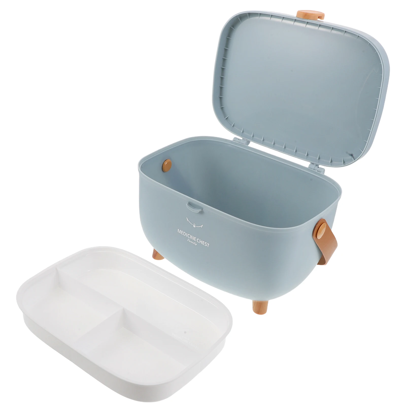 

Waterproof and Moisture-proof Medicine Box Container Case Small Organizer Storage Medication