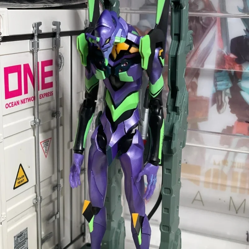 

New Product Blokees Legend Edition Neon Genesis Evangelion Eva-Tv Version Unit-01 Model Desktop Figurine Toy Christmas Gift