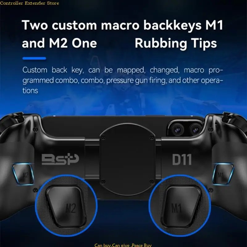 

Adjustable Mobile Game Controller Stretchable Bluetooth-compatible Joystick for Smartphones