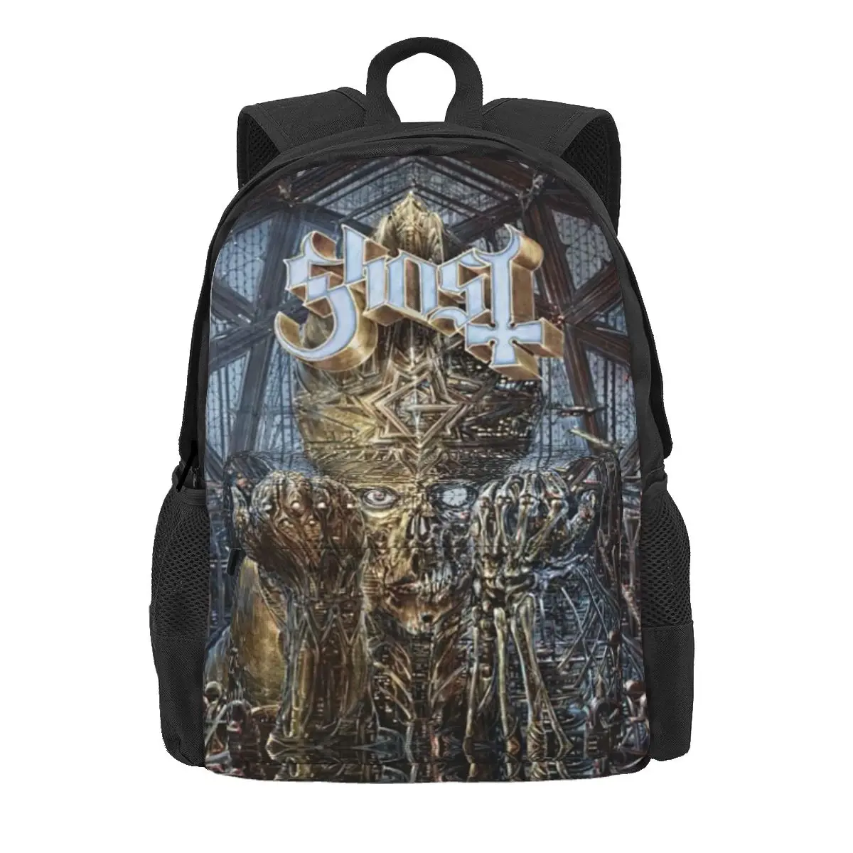 

IMPERA Ghost Heavy Metal Band Backpack Daypack Large Capacity Kids BookBag School Bag Shoulder Bags for Men Women