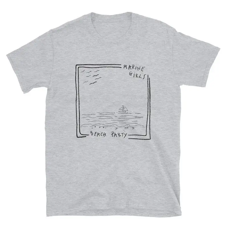 

Marine Girls Beach Party Limited Edition Classic Grey Tribute T-Shirt