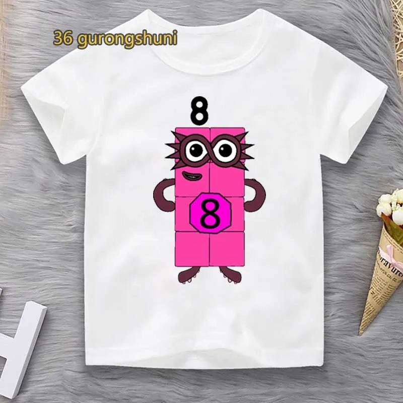 Baby T-Shirt für Mädchen Tops Grafik T-Shirt 3 4 5 6 7 Jahre Geburtstag Kinder T-Shirts Kinder Kleidung Mädchen 8 bis 12 Jungen Kleidung