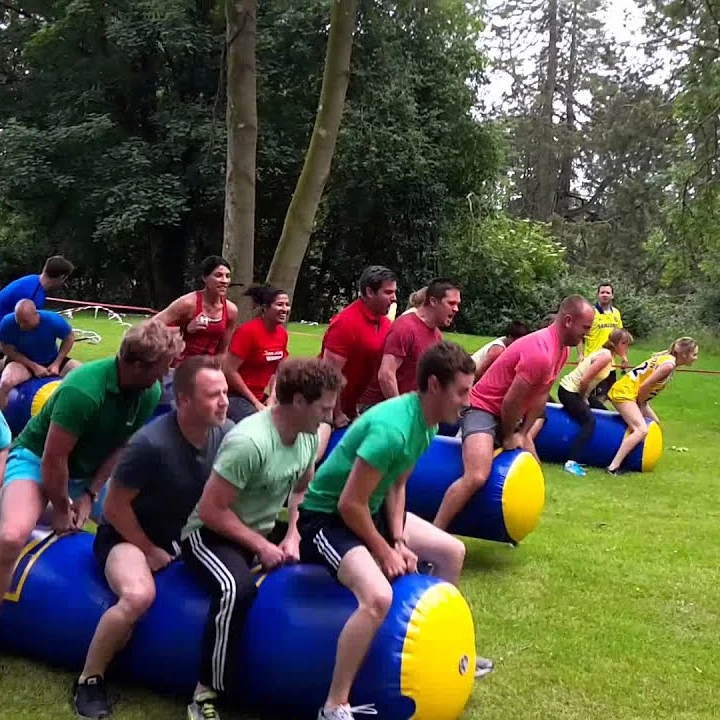 Park Party Team Building Game Inflatable Racing