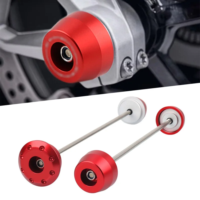 

For Ducati Panigale V2 V4 V4S 2020-2023 Motorcycle Accessories Front & Rear Axle Fork Crash Sliders Wheel Protector