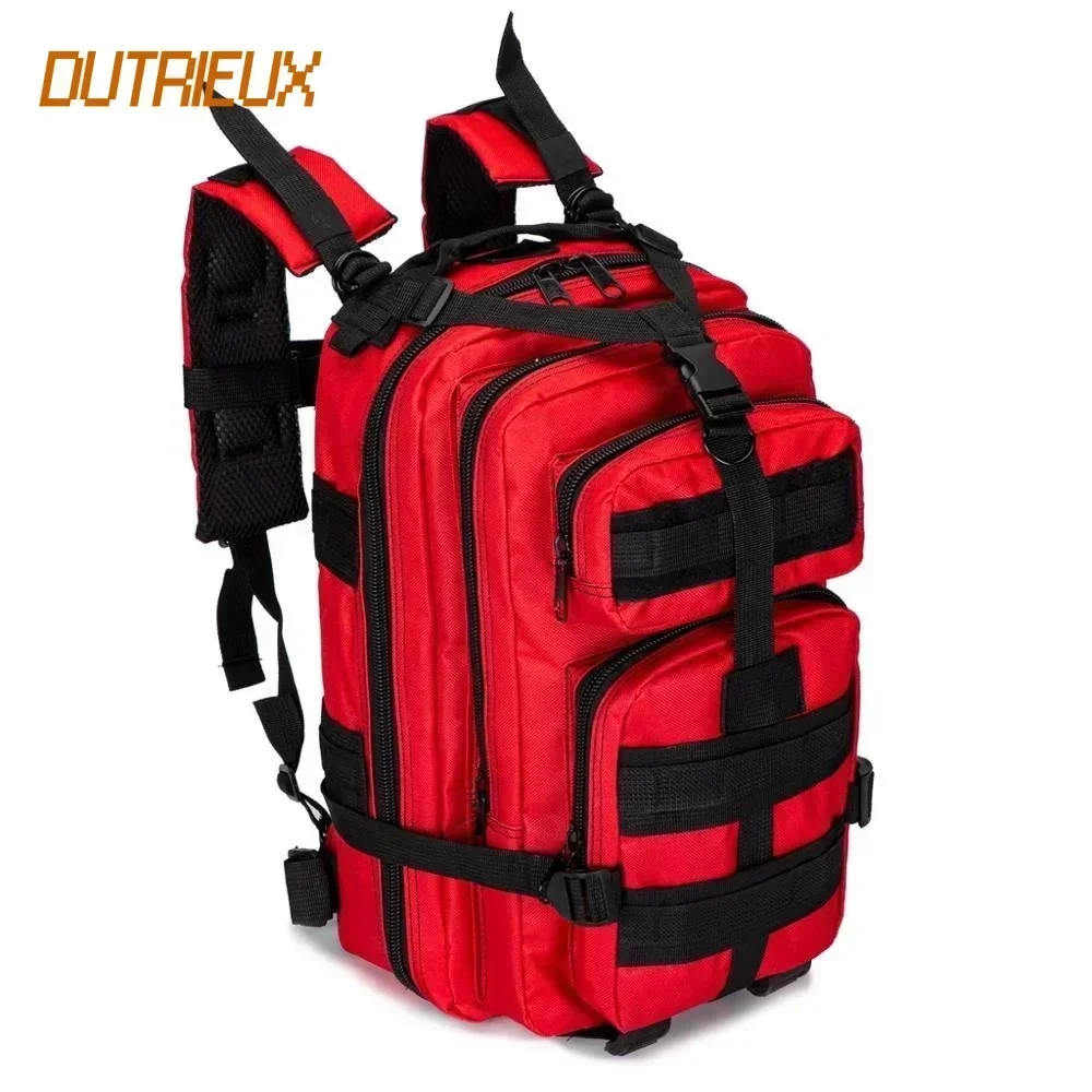 DUTRIEUX 30L Outdoor Backpack First Aid Bag Outdoor Backpack Trauma Responder Medical Sport Backpack