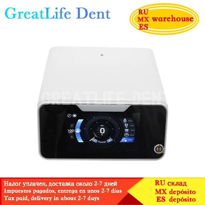 GreatLife Dent Refine AI-Bone II Endo Perio Surgical Equipment LED Handpiece Surgery Bone Knife LED Ultrasonic Bone Cutter