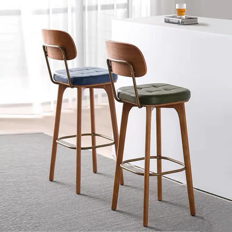 

Design Modern Bar Stool Kitchen Luxury Home High Bar Stool Nordic Bedroom Sillas Para Comedor Restaurant Furniture