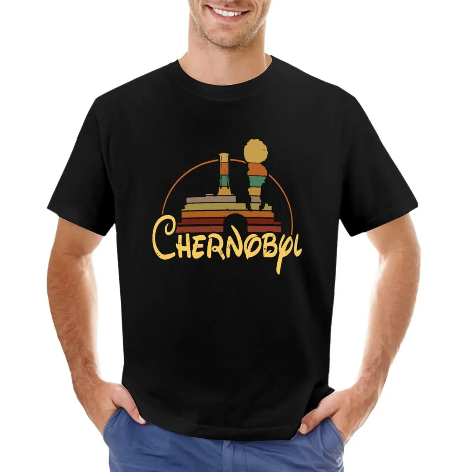 Station Roentgen Radiation AMZ T-Shirt T Chernobyl Fantasy Logo RBMK Roentgen Not Great Not Terrible Nuclear Power Liquidator