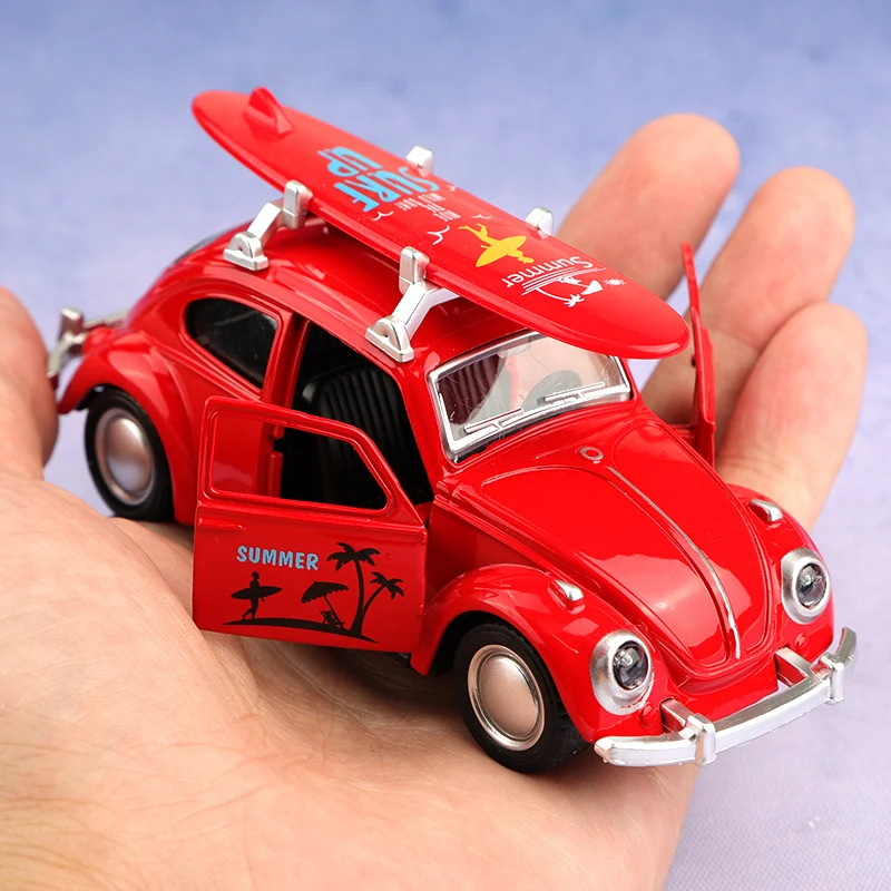 Boys Alloy Car Toy Realistic Racing Sports Car Pullback Function Model Vehicle Toy for Kids