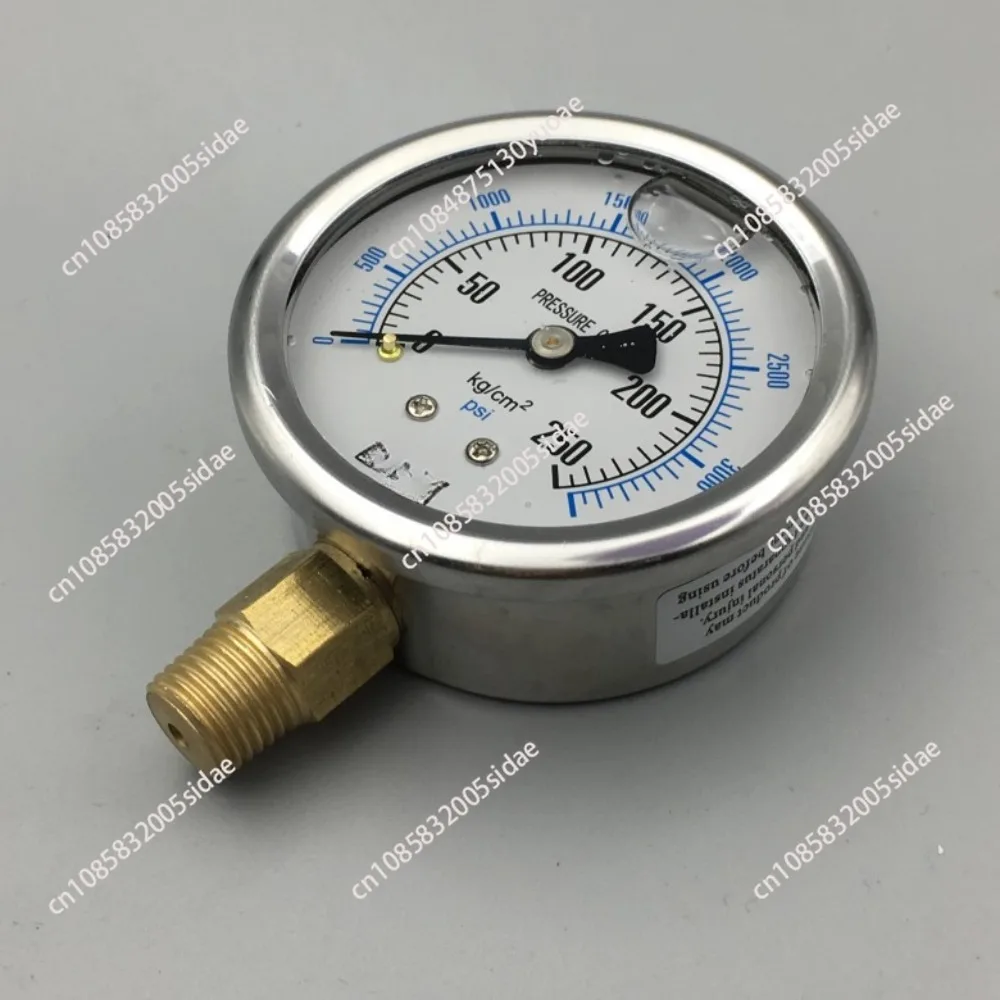 Pressure Washer Shockproof Convenient And Secure Connection Quick Insertion Shockproof Wash Machine Pressure Gauge