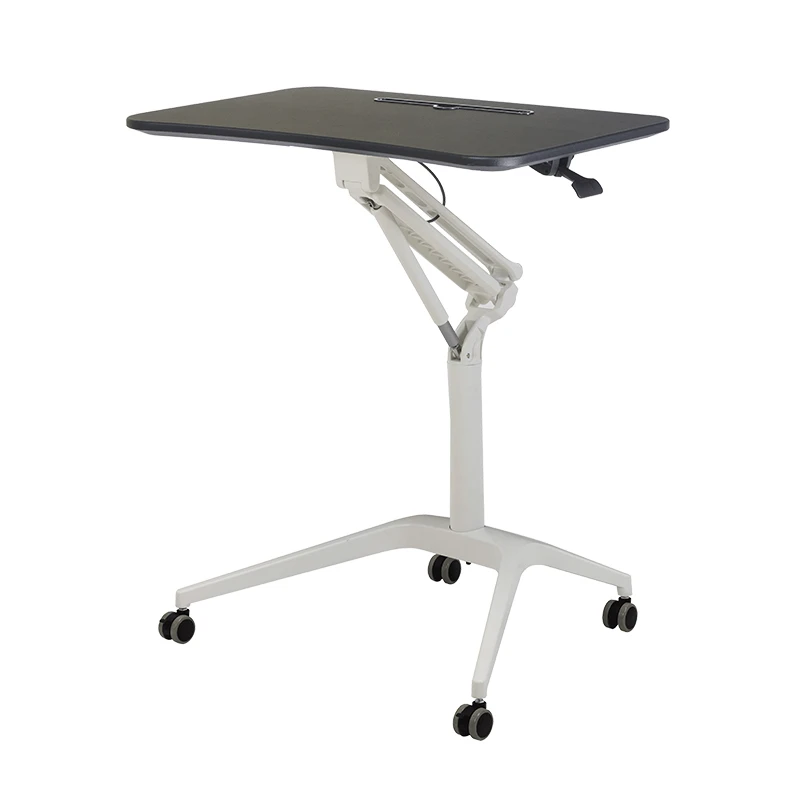 Enjoy Your Work with Gas lift standing desk height adjustable desk