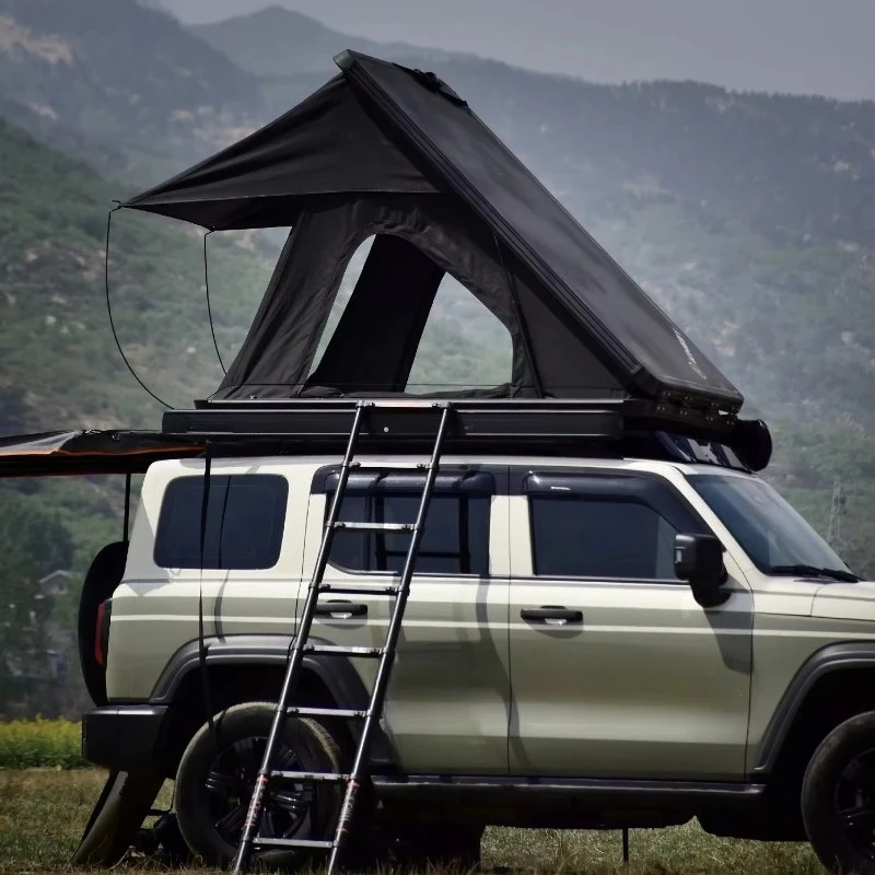 

2026 Person Waterproof Camping Rooftop Tent Hard Shell Aluminum Roof Top Tent For Wrangler