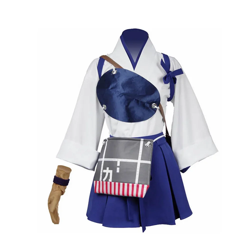 

Unisex Anime Cos Kaga Cosplay Costumes Outfit Halloween Christmas Uniform Suits