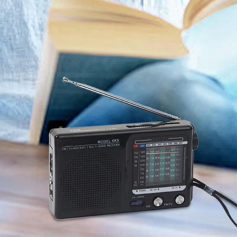 Portable Radio AM FM Radio With Loud Speaker Retro Good Signal Electronics Device For Good Signal And Clear Sound For Home
