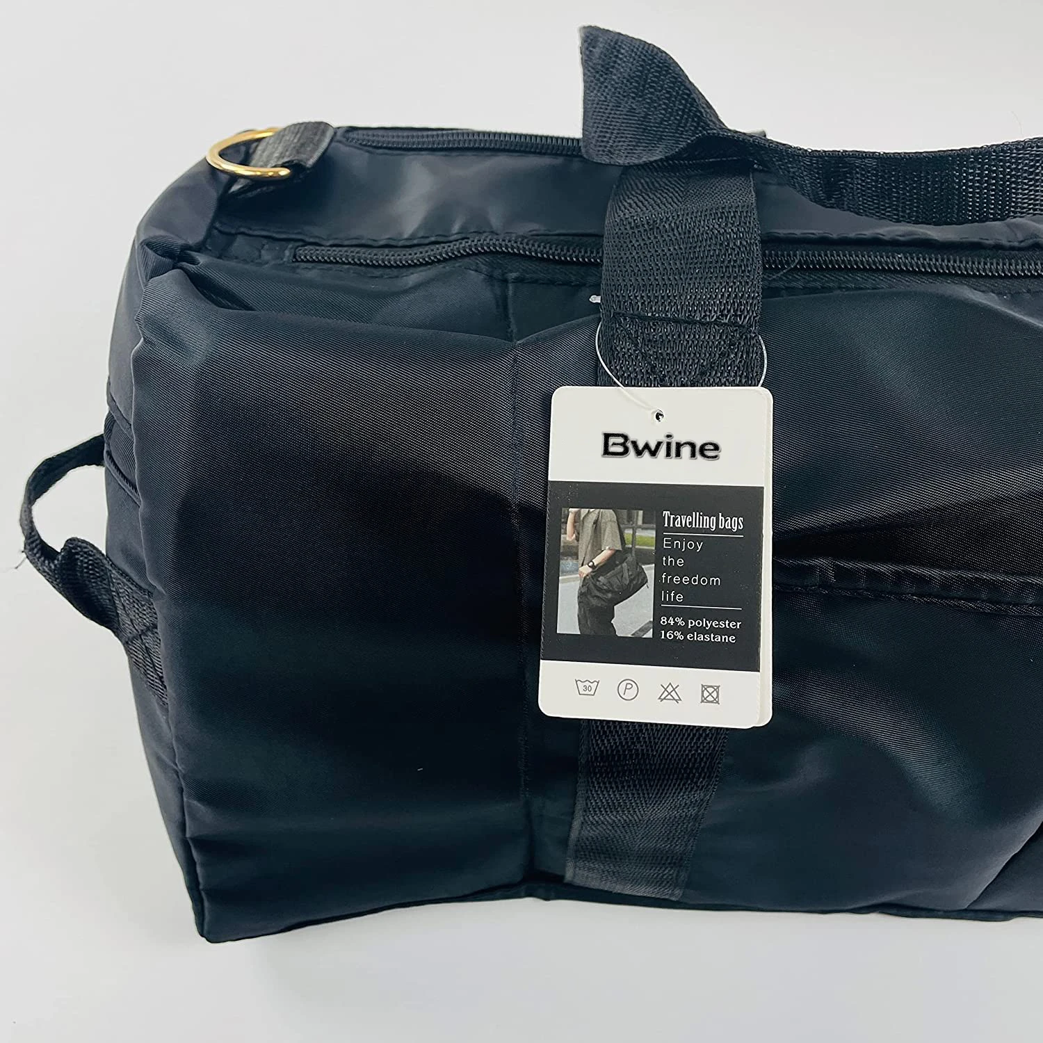 

Bwine Travel bags Large Capacity with tie Rod Insertion Belt and Wet and Dry Separation Bag, 40L