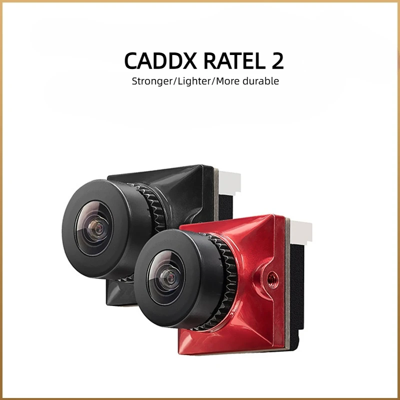 

Caddx Ratel 2 V2 FPV камера Ratel2 объектив 2,1 мм 16:9/4:3 NTSC/PAL переключаемая микро FPV камера для RC FPV квадрокоптера дрона