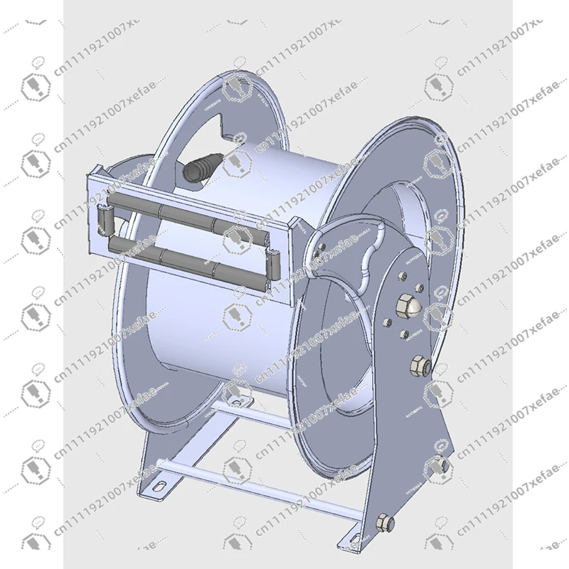 Automatic Spring Rewind Fuel Hose Reel OEM 3/8 To 3 Size 10m-20m Length Optional 12V/24V Pump