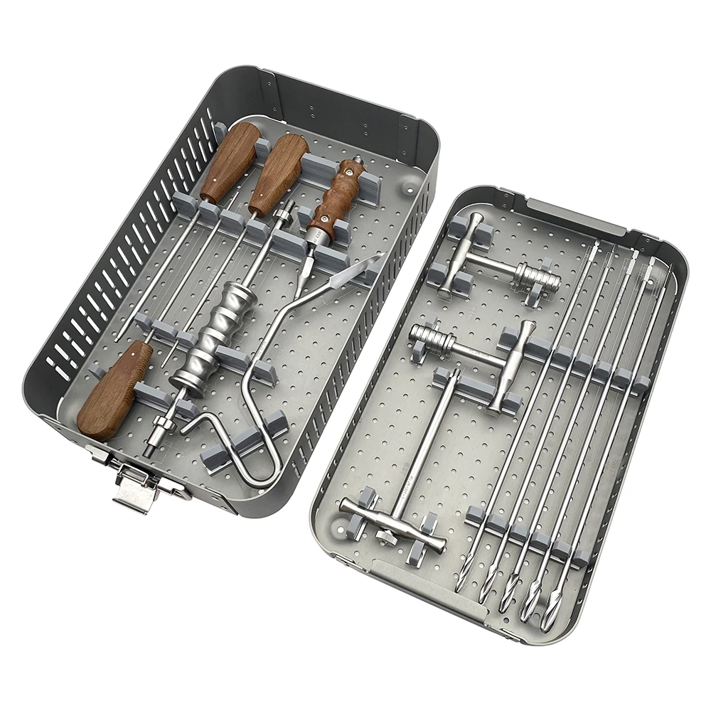 QSWTITAN Meidcal Self-Locking Intramedullary Nail Instrumentation Tools Kit Hexagonal Wrench Orthopedic surgical Instrument