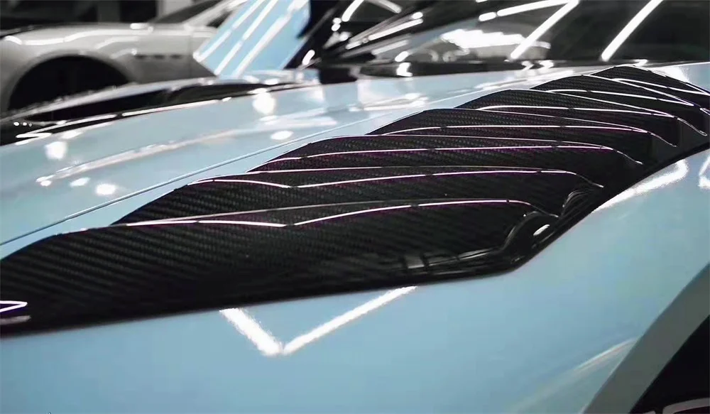 

Используется для BMW I8, модификация в стиле EB, высококачественный передний бампер из углеродного волокна, боковое вентиляционное отверстие, комплект кузова
