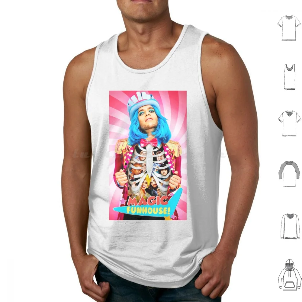 

Magic Funhouse Tank Tops Vest Sleeveless Brandon Rogers Magic Funhouse Dark Comedy Arlo Dittman Sam Helen Grandpa Elmer Mr
