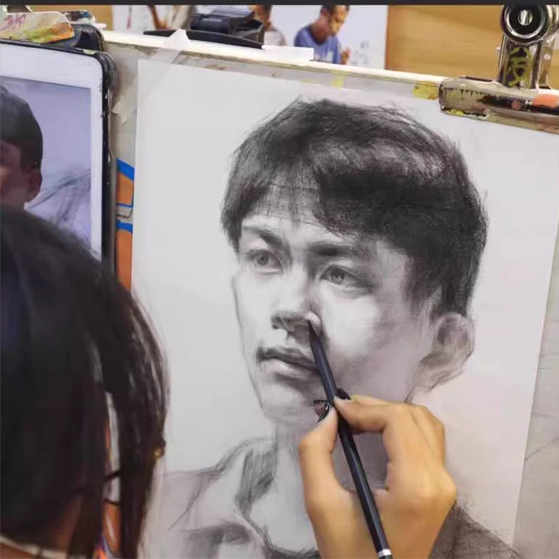 WINTREE أورورا 14B 16B كامل ماتي قلم رصاص رسم أداة مجموعة الكربون قلم رصاص كامل الكربون لينة الكربون للمبتدئين الفن طالب #5