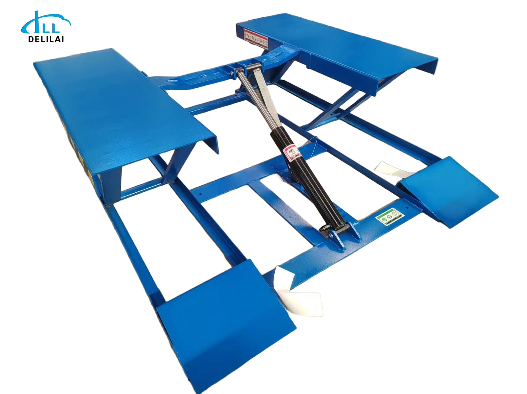 Cheap Low Rise 3000kg Hydraulic Scissor Car Lift Bridge Jack Mini Car Lift