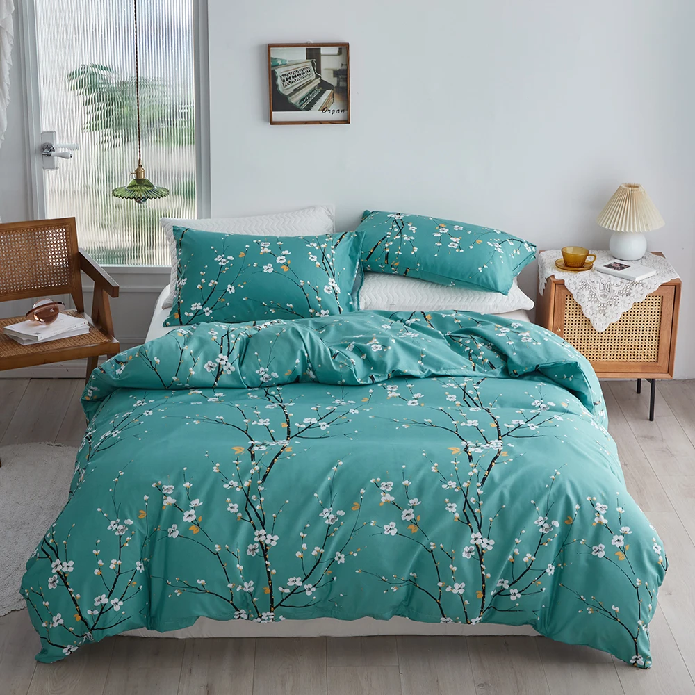 

Пододеяльник, комплект постельного белья Twin Full Queen King Size 135x200, скандинавское пододеяльник 240x220, двойное одноместное постельное белье с цветочным принтом 200x200