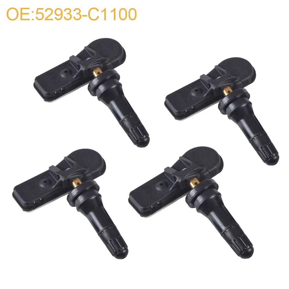 

Датчик давления в шинах, 4 шт., 52933-C1100 52933C1100, автоматический зарегистрированный для Hyundai Creta IX25 Tucson I40 IX35 Sonata 2014-2019