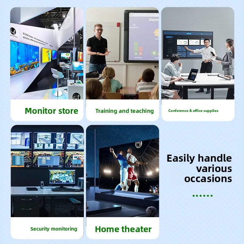 4-in-1 VGA Switch Box, Manual Push Button, Share Monitor with 4 PCs, for Office & Home, Hot Sale