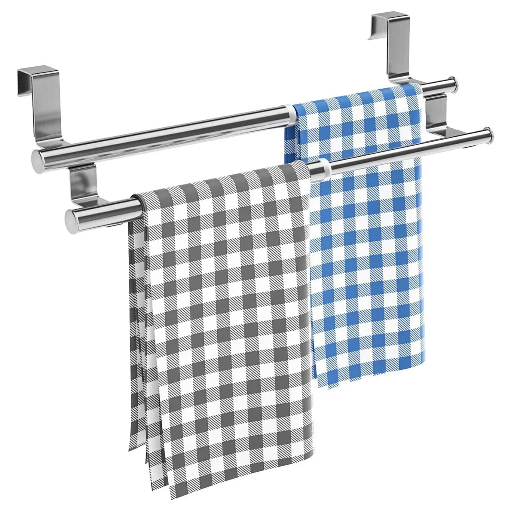 

ABUH-1 шт. кухонный коврик на присоске, посуда, чашка, чаша, сливная подставка для посуды и 1 шт. над шкафом, двойная вешалка для полотенец