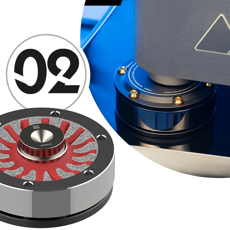 HIFI Audio Titan Speaker Amplifier DAC CD Player Absorber Foot Feet Pad Vibration Absorption Stand Isolation Spikes