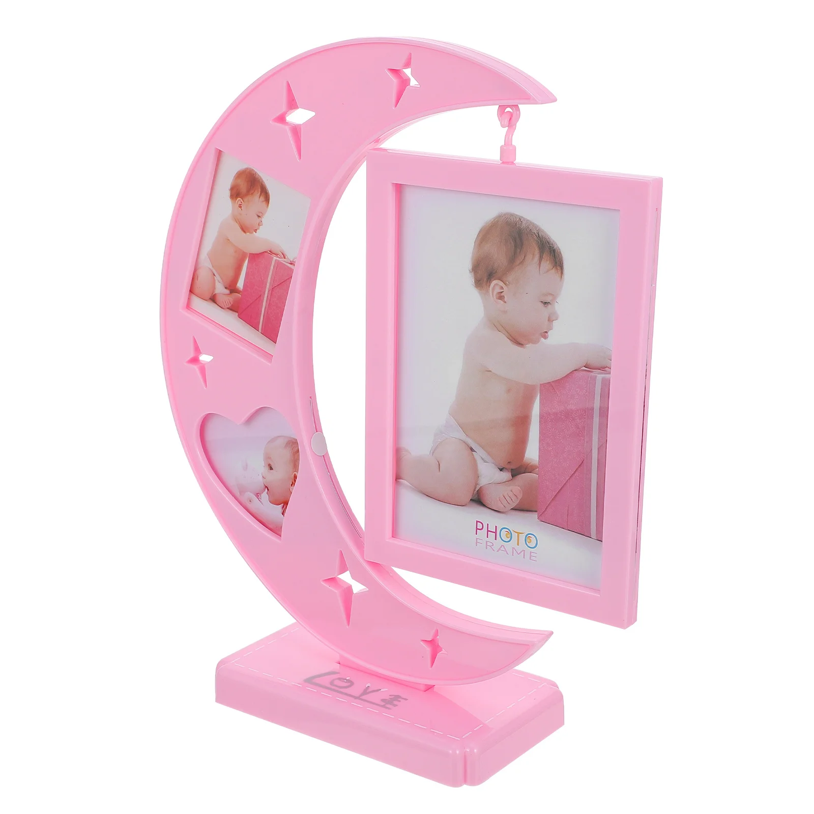 

Stylish Desktop Picture Holder Photo Frame Board for Photos Rustic Bedroom Decor